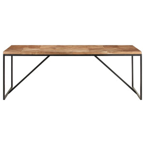 Tavolo da Pranzo 200x90x76 cm Legno Massello di Acacia e Mango 323554