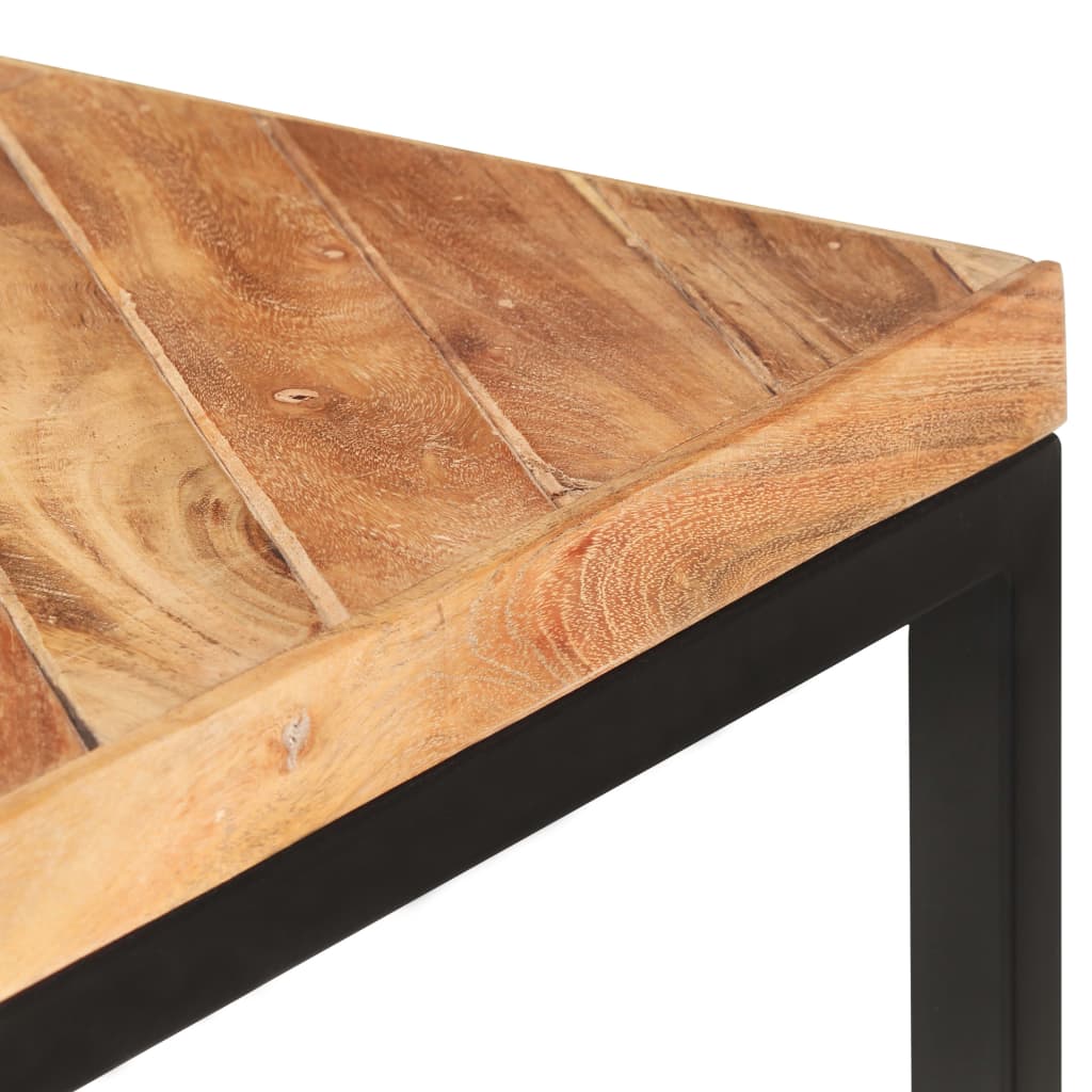 Tavolo da Pranzo 200x90x76 cm Legno Massello di Acacia e Mango 323554