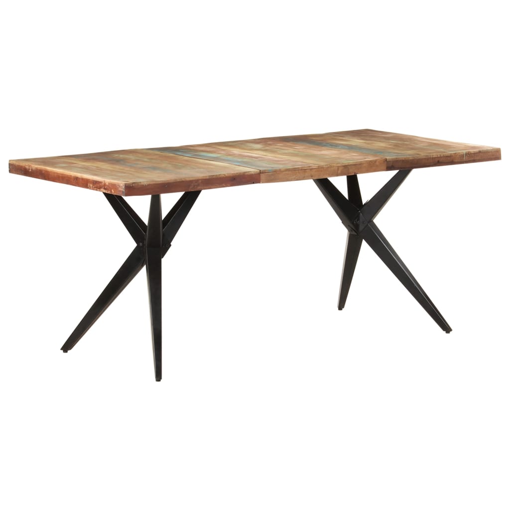 Tavolo da Pranzo 180x90x76 cm in Legno Massello di Recupero 323570