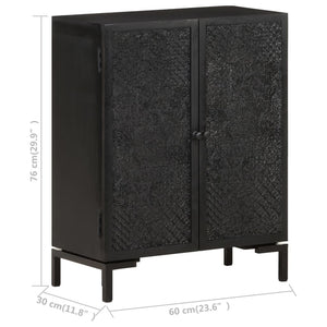 Credenza 60x30x76 cm in Legno Massello di Mango 323578