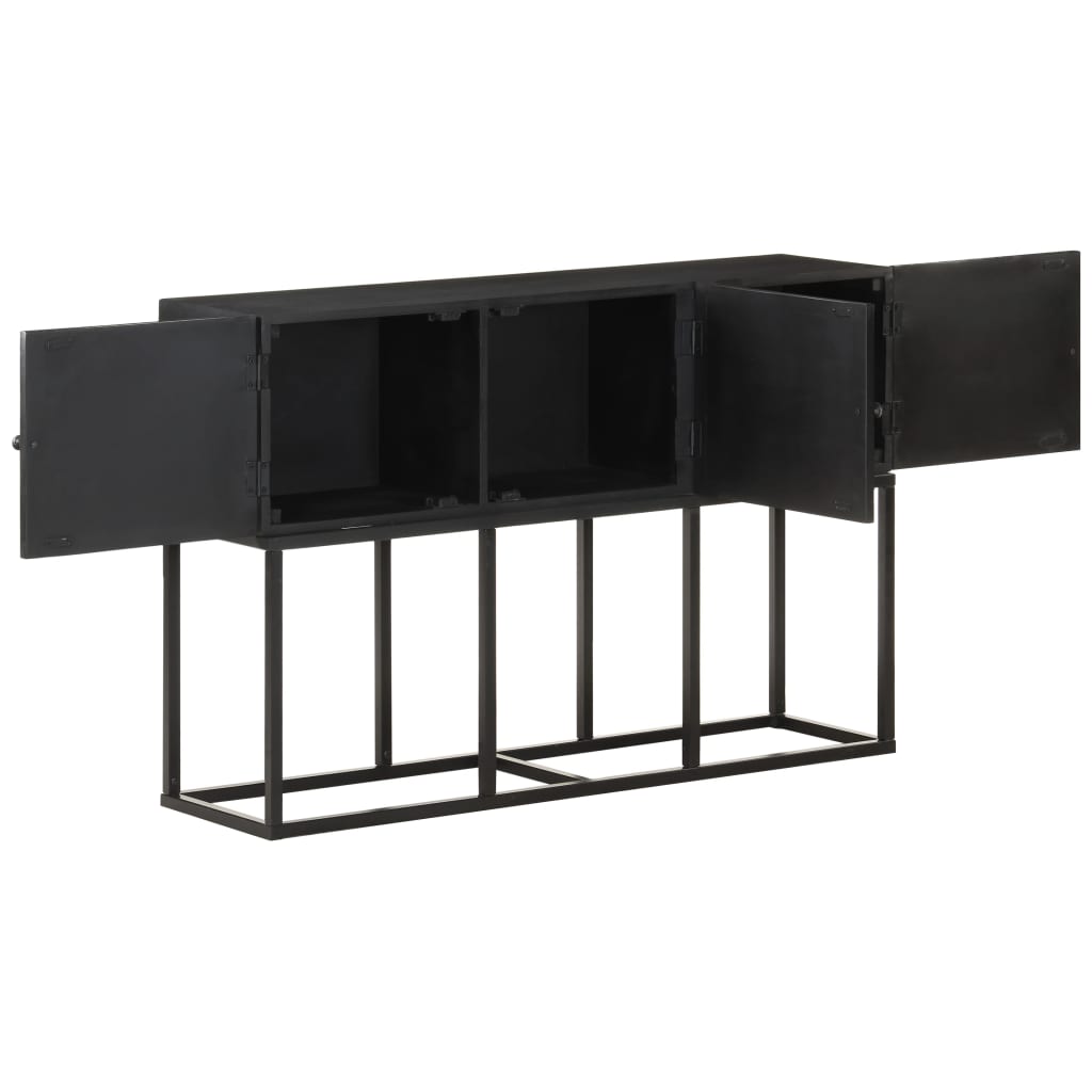 Credenza 115x30x76 cm in Legno Massello di Mango 323579