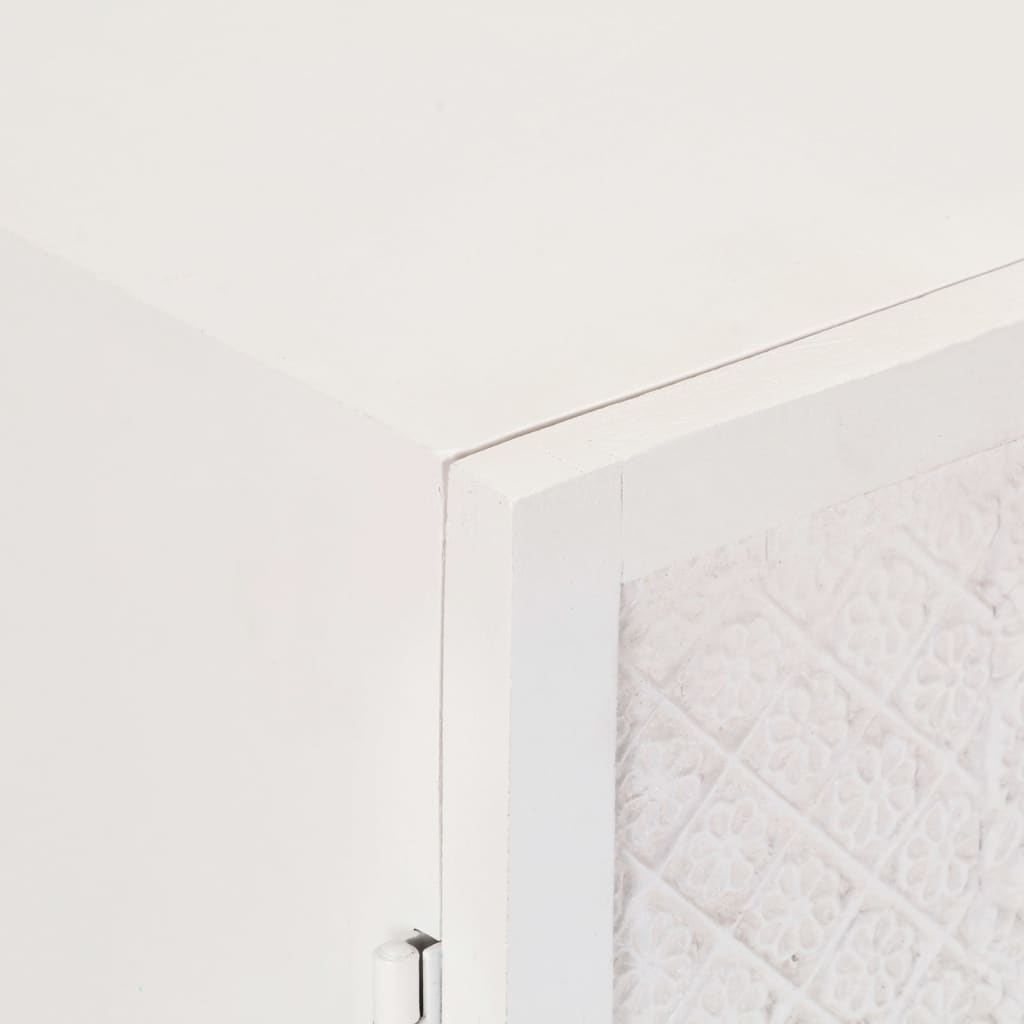 Credenza-Buffet-Armadio da cucina 60x30x76 cm in Legno Massello di Mango 571692