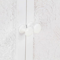 Credenza-Buffet-Armadio da cucina 60x30x76 cm in Legno Massello di Mango 571692