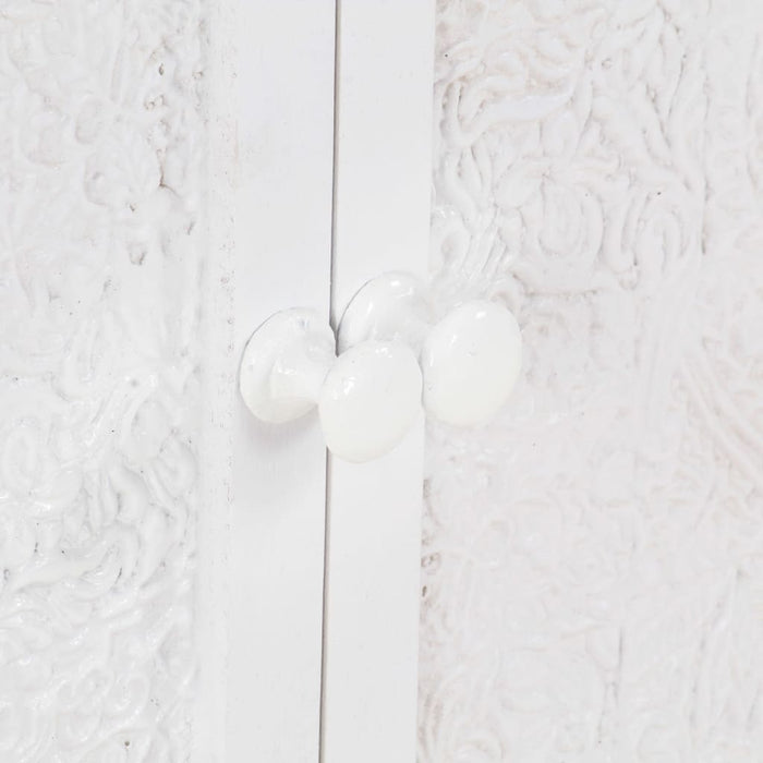 Credenza-Buffet-Armadio da cucina 60x30x76 cm in Legno Massello di Mango 571692