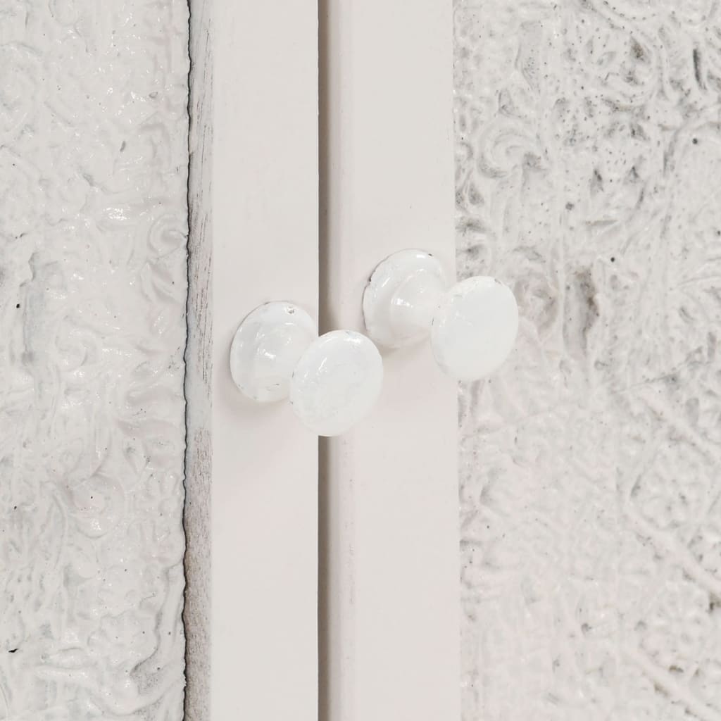 Credenza-Buffet-Armadio da cucina 115x30x76 cm in Legno Massello di Mango 650858