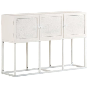 Credenza-Buffet-Armadio da cucina 115x30x76 cm in Legno Massello di Mango 650858