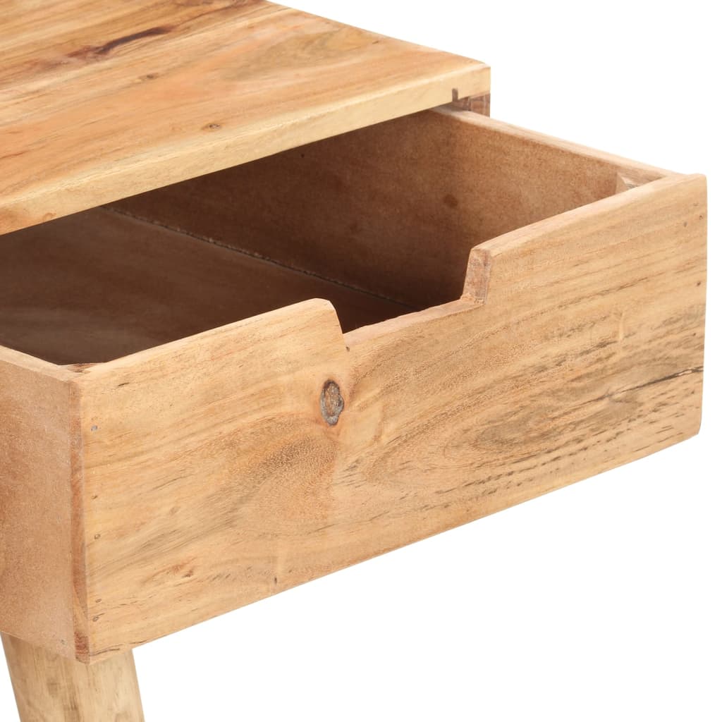 Toletta con specchio 112 x 45 x 76 cm in legno massello di acacia 02_0006245