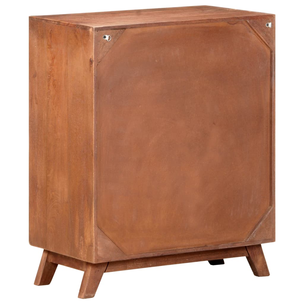 Credenza 60x35x75 cm in Legno Massello di Mango 323596