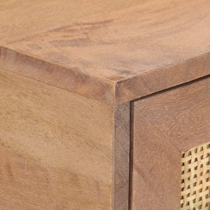 Tavolo Consolle 100x35x76 cm in Legno Massello di Mango 323598