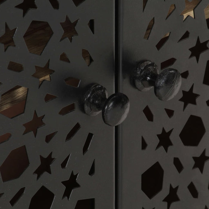 Credenza 60x35x75 cm in Legno Massello di Mango 323600