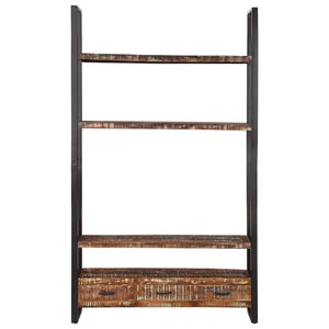 Libreria 118x30x200 cm in Legno Massello di Recupero 321054