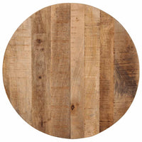 Tavolino da Bistrot Ã˜60x76 cm in Legno di Mango Grezzo cod mxl 58559