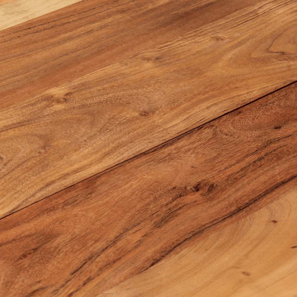 vidaXL Tavolino da Bistrot Ø60x76 cm in Legno Massello di Acacia