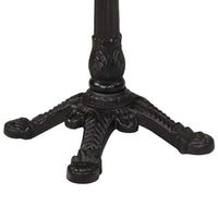 Tavolino da Bistrot Ø60x76 cm in Legno Massello di Acacia 321088