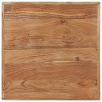 Tavolo da Bistrot 60x60x76 cm in Legno Massello di Acacia