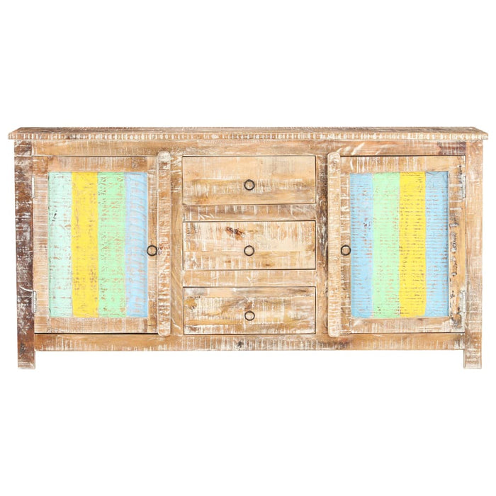 Credenza 151x40x75 cm in Legno Grezzo di Acacia 321791