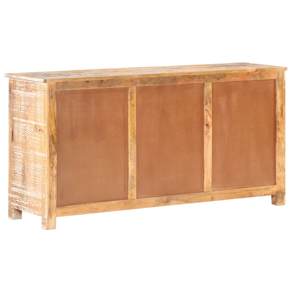 Credenza 151x40x75 cm in Legno Grezzo di Acacia 321791