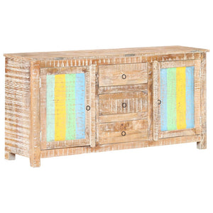 Credenza 151x40x75 cm in Legno Grezzo di Acacia 321791