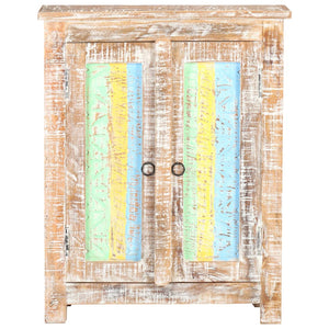 Credenza 61x35x76 cm in Legno Grezzo di Acacia 321792