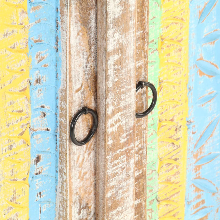 Credenza 61x35x76 cm in Legno Grezzo di Acacia 321792