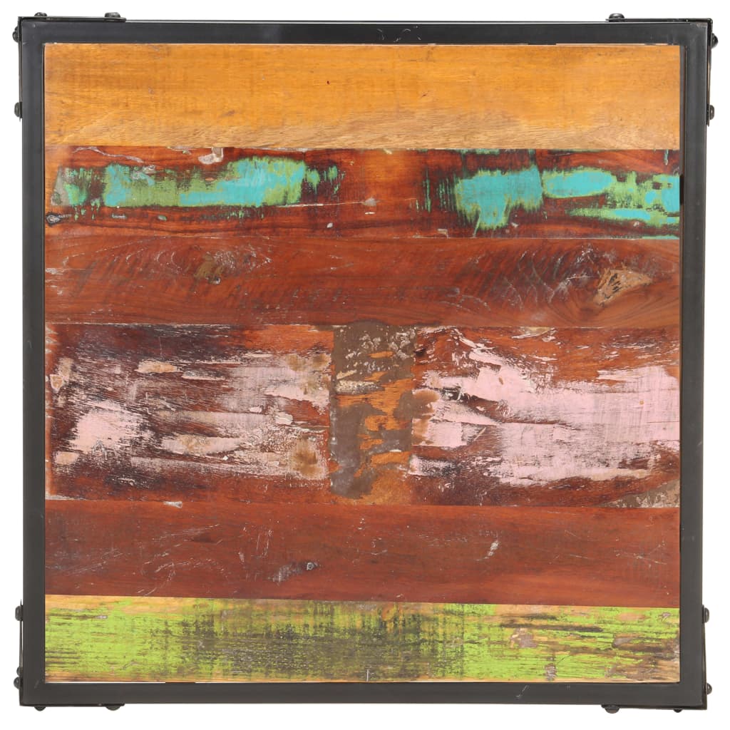 Tavolino da CaffÃ¨ 60x60x35 cm in Legno Massello di Recupero cod mxl 37367