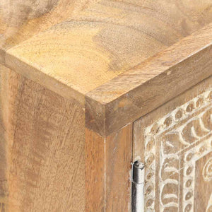 Tavolino da Salotto 90x50x35 cm in Legno Massello di Mango 321801