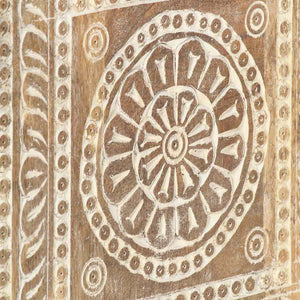 Tavolino da CaffÃ¨ 90x50x35 cm in Legno Massello di Mango cod mxl 55704