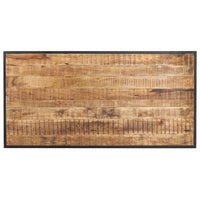 Tavolo da Pranzo 140 cm in Legno di Mango Grezzo cod mxl 58859