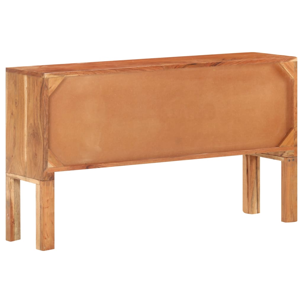Credenza 116x30x66 cm in Legno Massello di Acacia 320476