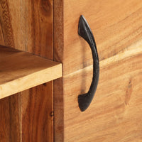 Credenza 116x30x66 cm in Legno Massello di Acacia 320476