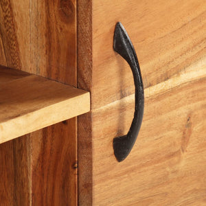 Credenza 116x30x66 cm in Legno Massello di Acacia 320476