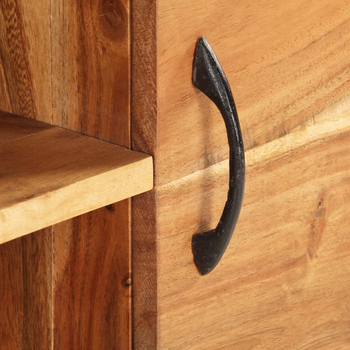 Credenza 116x30x66 cm in Legno Massello di Acacia 320476