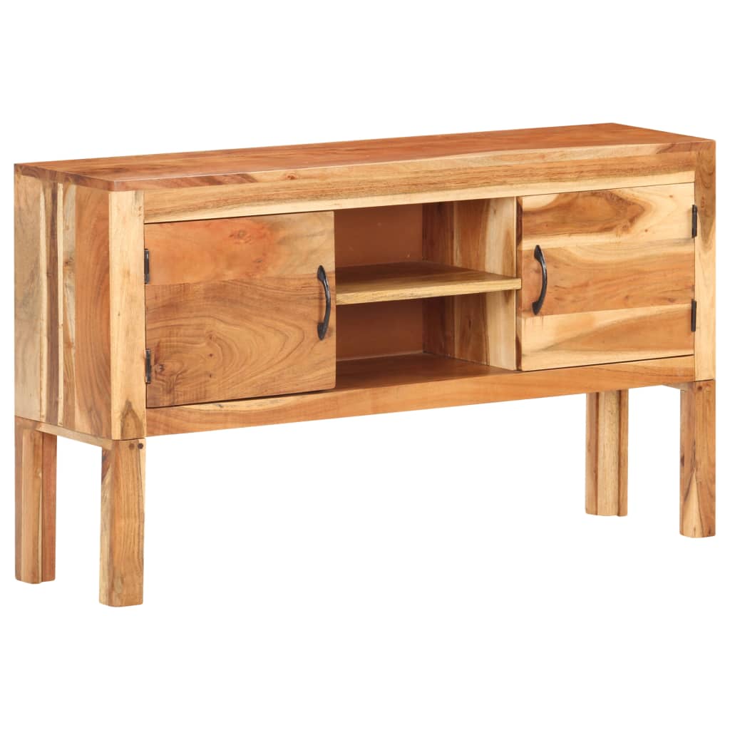 Credenza 116x30x66 cm in Legno Massello di Acacia 320476