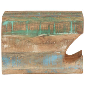 Supporto Bicicletta da Parete 35x25x25 cm in Legno di Recupero cod mxl 64510