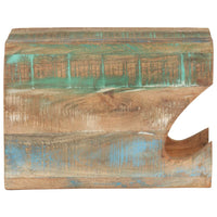Supporto Bicicletta da Parete 35x25x25 cm in Legno di Recupero 320478
