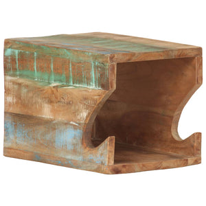 Supporto Bicicletta da Parete 35x25x25 cm in Legno di Recupero cod mxl 64510