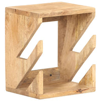 Supporto Skateboard da Parete 25x20x30 cm in Legno di Mango 320480