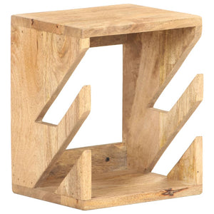 Supporto Skateboard da Parete 25x20x30 cm in Legno di Mango 320480
