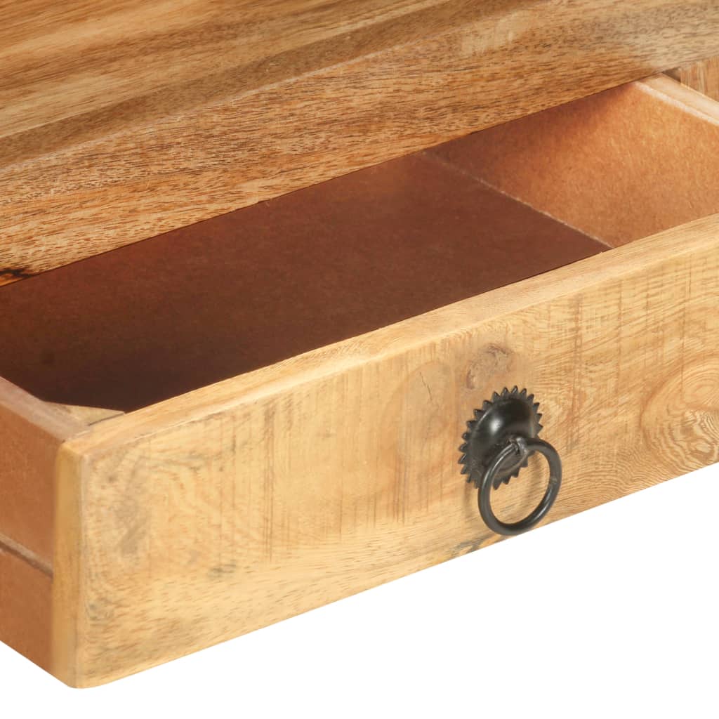 Mobile Porta TV 117x30x41 cm in Massello di Mango Grezzo cod mxl 10137