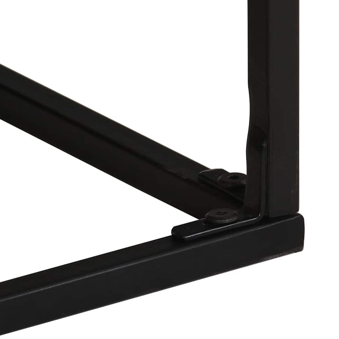 Tavolino da Salotto 68x68x41 cm in Legno di Mango Grezzo 320817