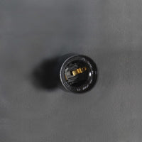 Lampadario Industriale Grigio Ferro e Legno Massello 35 cm E27 cod mxl 72661