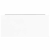 Scaffale a Parete Bianco Lucido 50x23x3,8 cm in MDF 323745