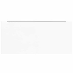 Scaffale a Parete Bianco Lucido 50x23x3,8 cm in MDF 323745