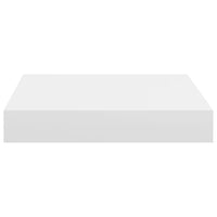 Scaffali a Parete 2 pz Bianchi 23x23,5x3,8 cm in MDF 323803