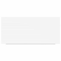 Scaffale a Parete Bianco 50x23x3,8 cm in MDF 323808