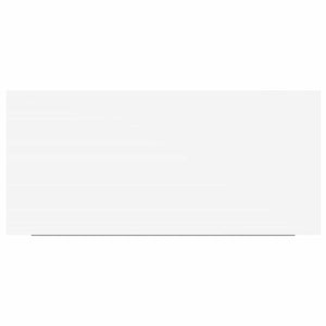 Scaffale a Parete Bianco 50x23x3,8 cm in MDF 323808