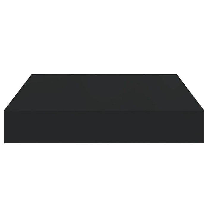 Scaffale a Parete Nero 23x23,5x3,8 cm in MDF 323823