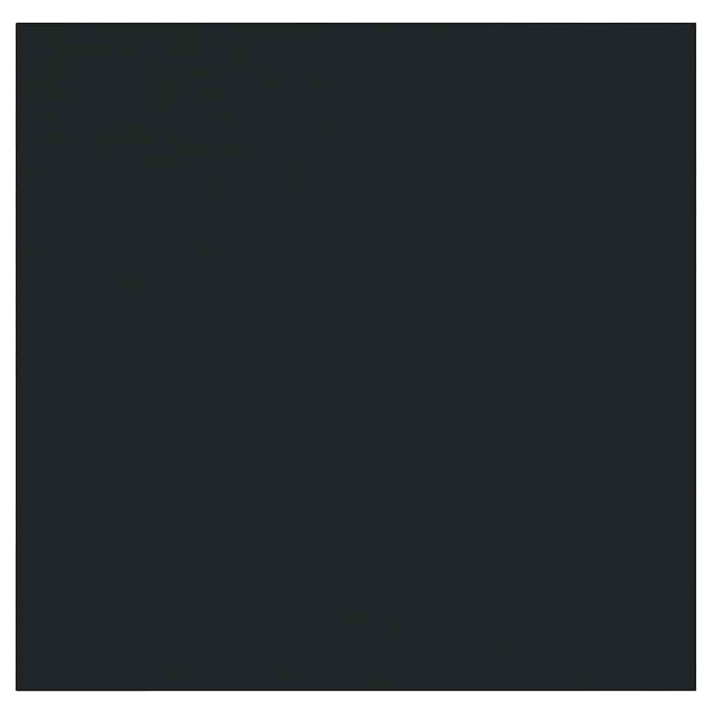 Scaffale a Parete Nero 23x23,5x3,8 cm in MDF 323823