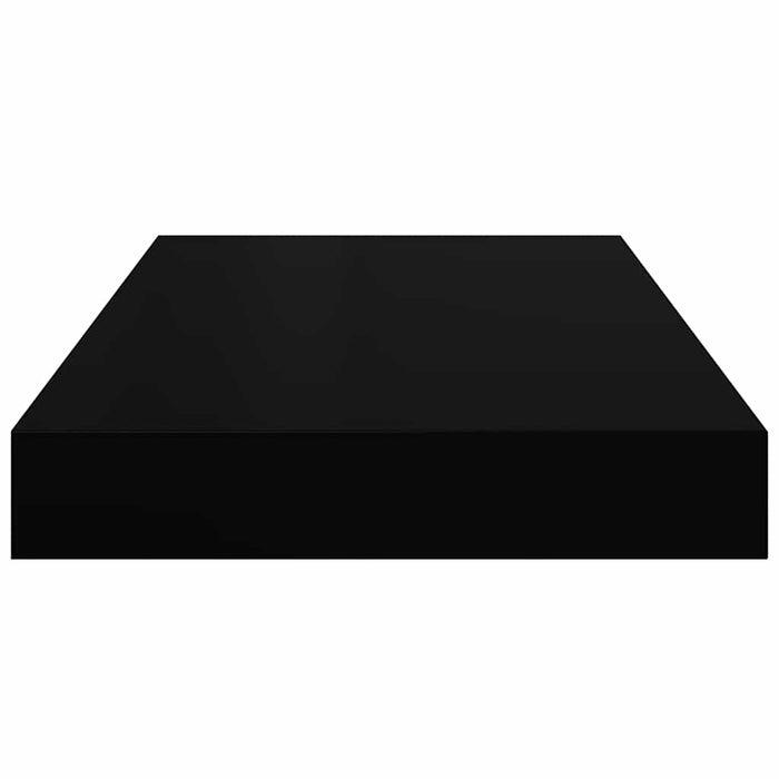 Scaffali a Parete 2 pz Neri 40x23x3,8 cm in MDF 323827