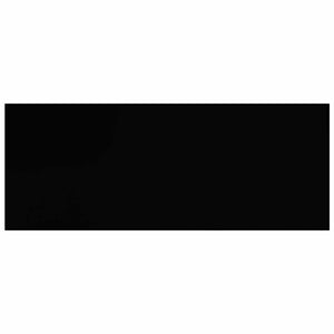 Scaffale a Parete Nero 60x23,5x3,8 cm in MDF 323832